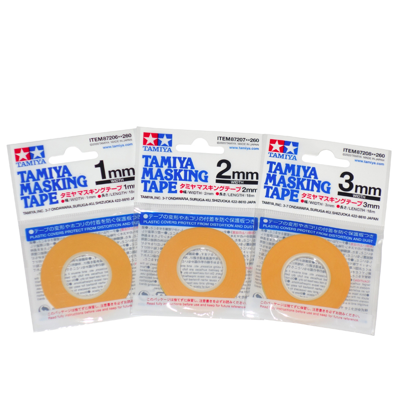 Tamiya Model Paint Set - TAMIYA 87206-87207-87208 ensemble de rubans de