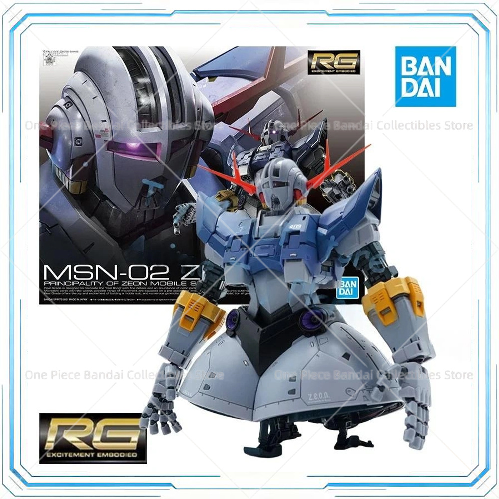 Bandai Model Gundam Rg - Bandai RG 1/144 GUNDAM MSN-02 ZEONG,