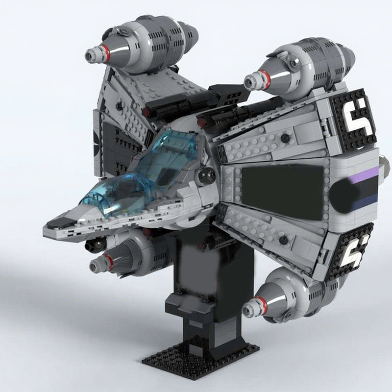 Lego Set Creator - 1520 pièces MOC Space Battle Gunstar