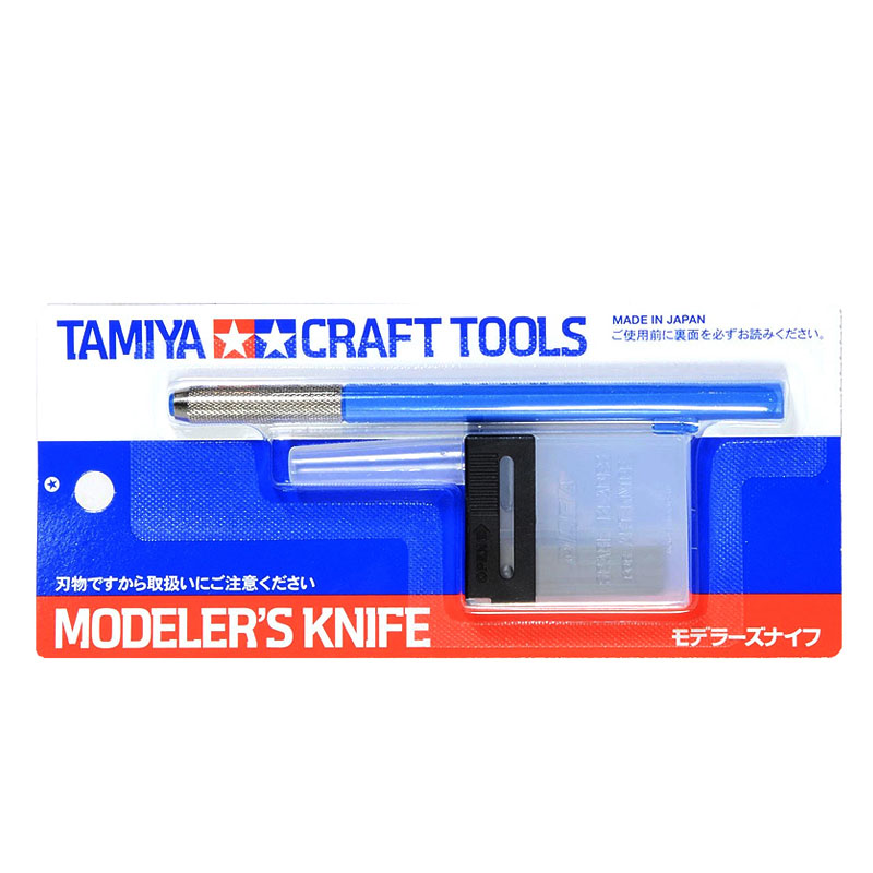 Tamiya Model Paint Set - TAMIYA-Couteau de Marijuana 69943, Bleu, avec