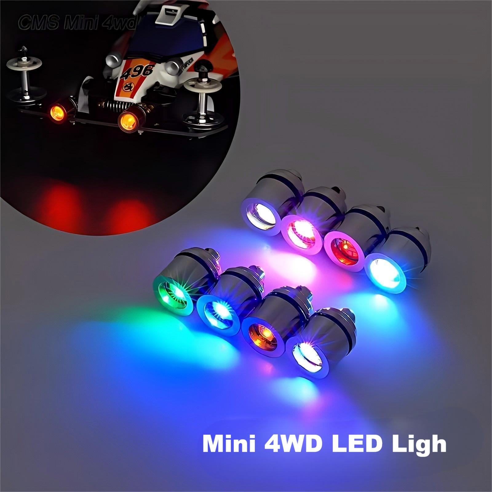 Tamiya Model Mini 4Wd - Mini-lampes LED auto-luminescentes décoratives pour voitures