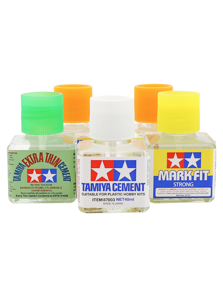 Tamiya Model Paint Set - Ciment liquide Tamiya pour modèle