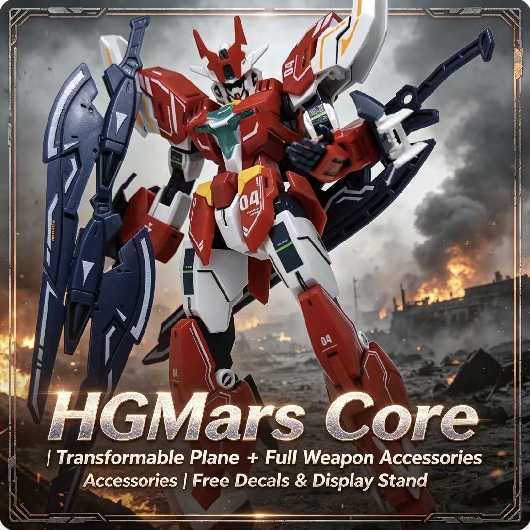 Bandai Model Gundam Hg - 008A HG 1/144 Mars Core Warrior,