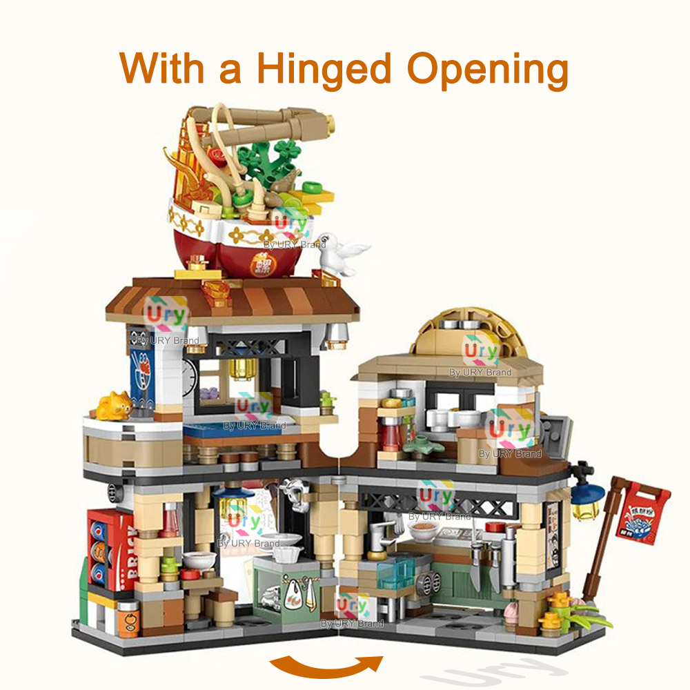 Mini City Japanese Street View - Lego Set City avis et prix