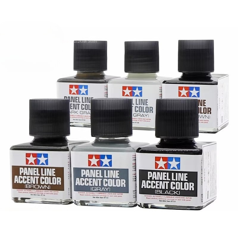 Peinture émail Panel Line Acce - Tamiya Model Paint Set avis et prix