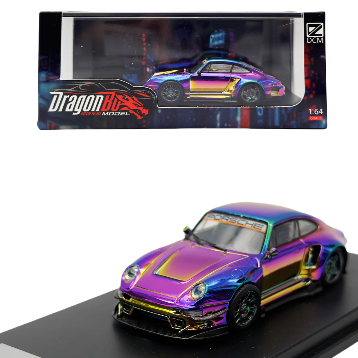 DRAGONBO x DCM 1:64 Porsche 99 - Die Cast Car 1 64 avis et prix