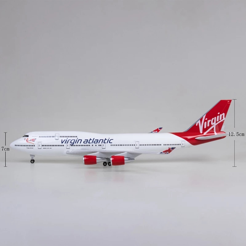 Modèle d'avion Virgin Atlantic - Model Airplane Plastic avis et prix