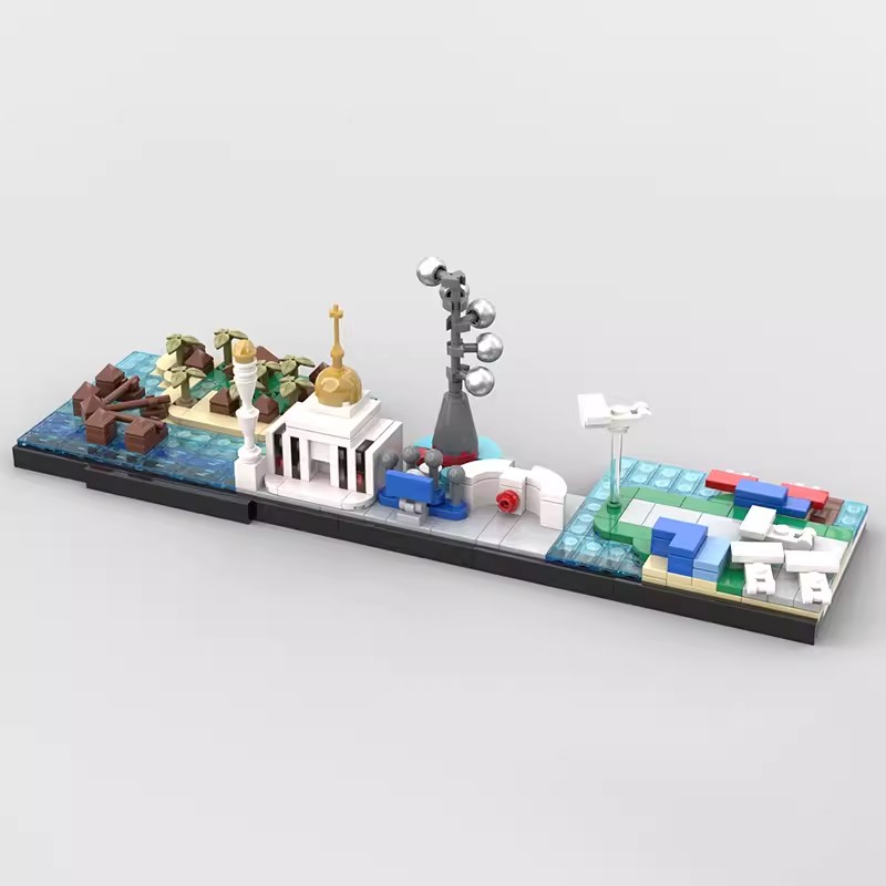 BrickexhausMOC City Skyline Ar - Lego Set Creator avis et prix