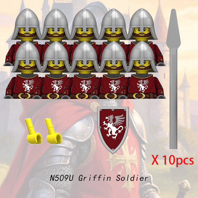 Figurines de chevaliers médiév - Lego Minifigure Holder avis et prix