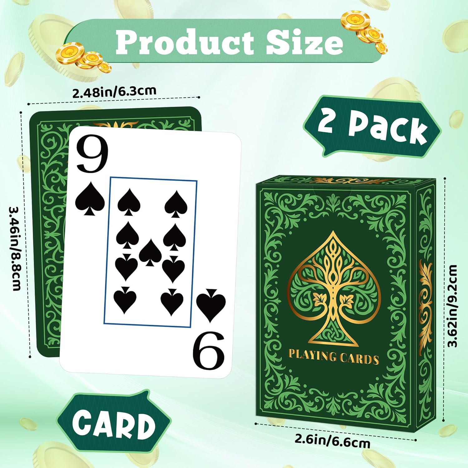 Jeu de cartes à jouer (lot de  - Graded Card Display avis et prix