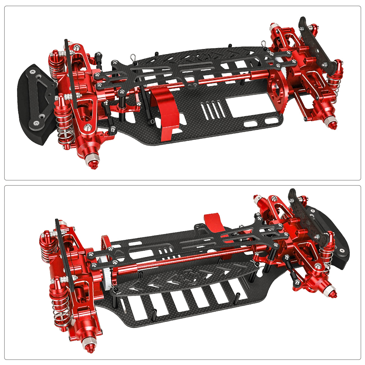 Kit de châssis en aluminium et - Tamiya Model Rc Car avis et prix
