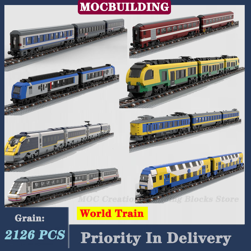 MOC City-Train Diesel de Class - Lego Set City avis et prix