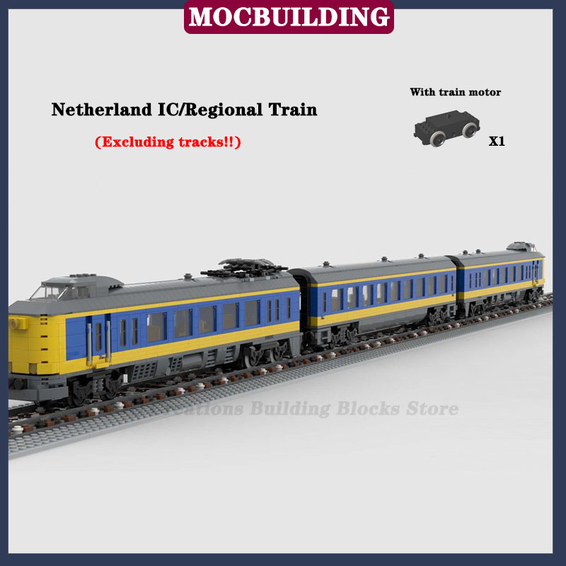 MOC City-Train Diesel de Class - Lego Set City avis et prix