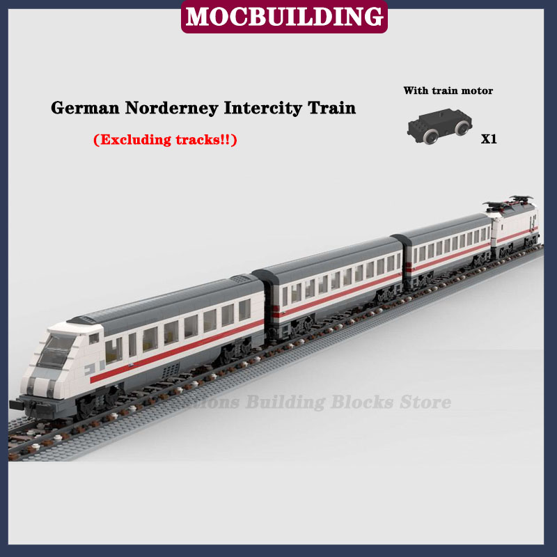 MOC City-Train Diesel de Class - Lego Set City avis et prix